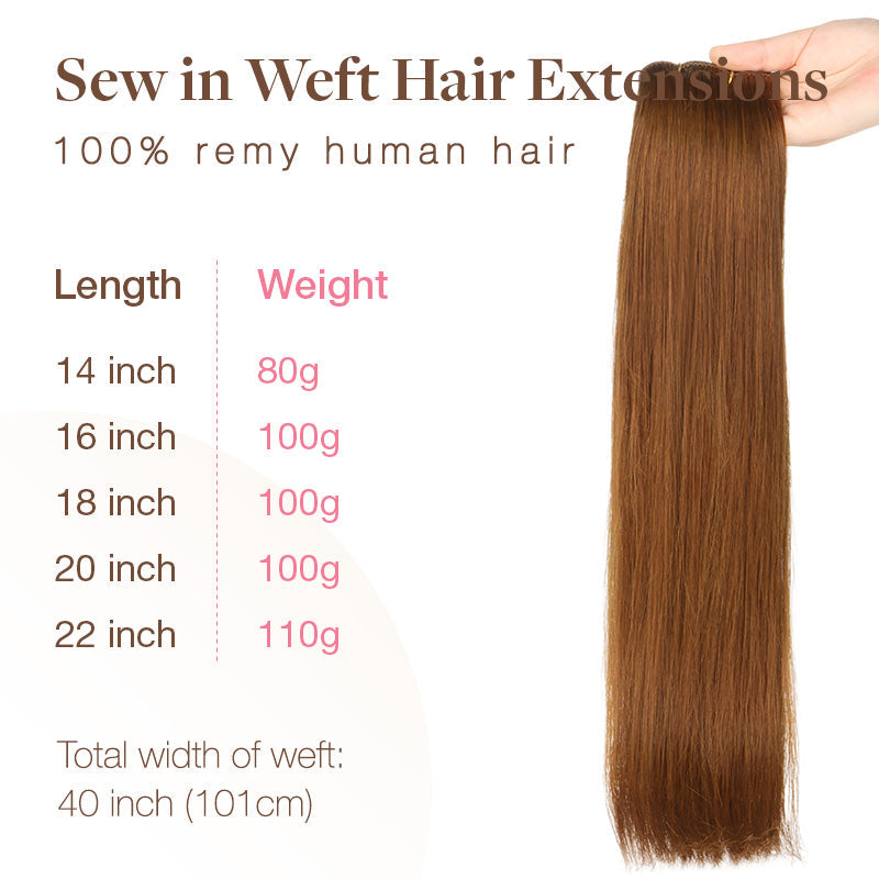 Weft Hair Extensions