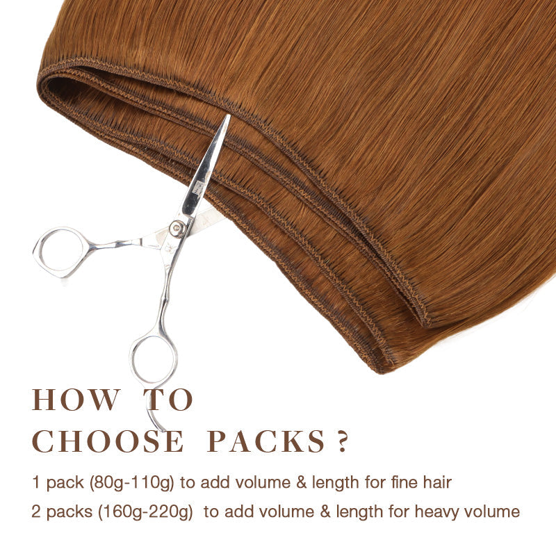 Weft Hair Extensions