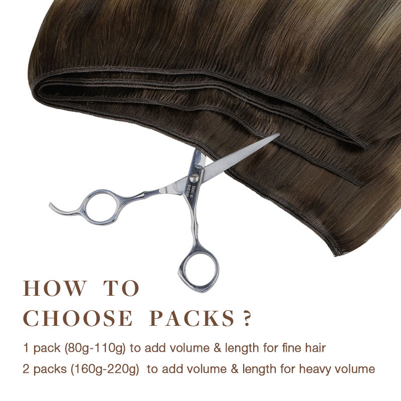 Weft Hair Extensions