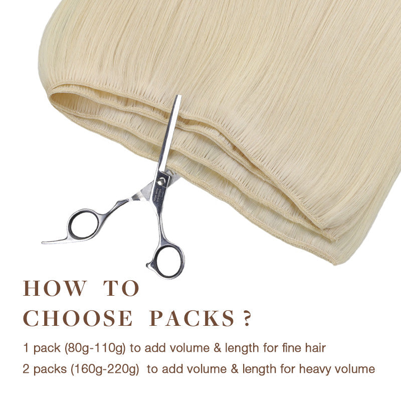Weft Hair Extensions