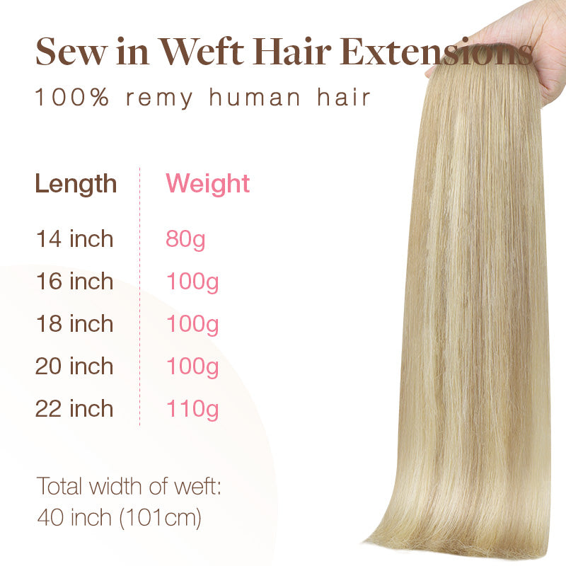 Weft Hair Extensions