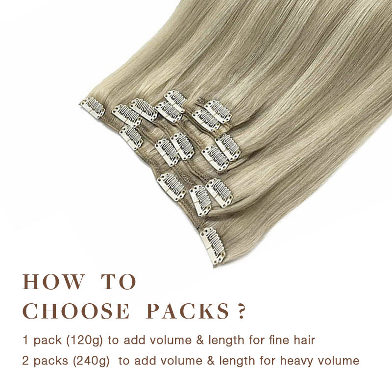 Classic Clip in Hair Extensions
