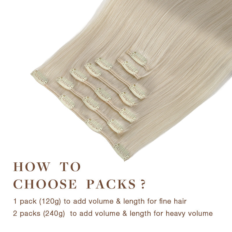 Classic Clip in Hair Extensions