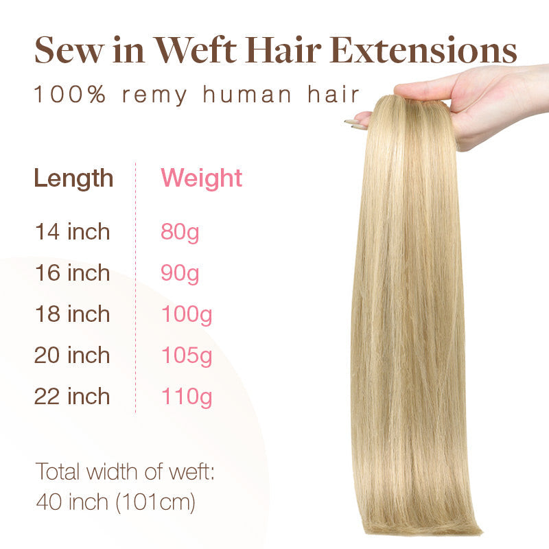 Weft Hair Extensions