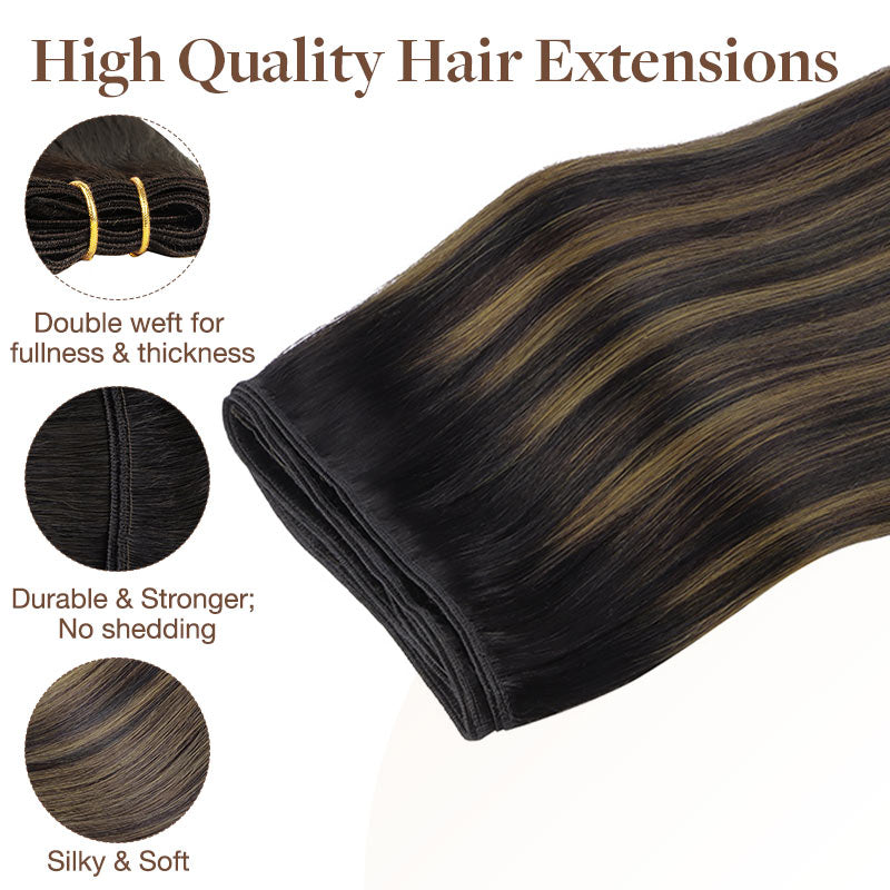 Weft Hair Extensions