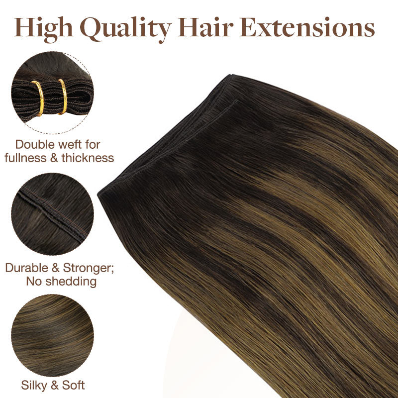 Weft Hair Extensions