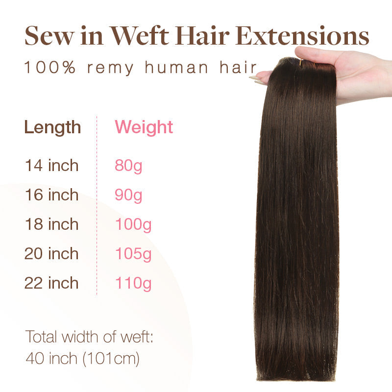 Weft Hair Extensions