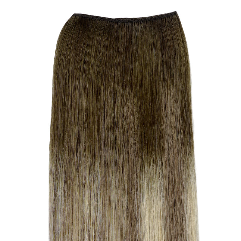 BLEACH BLONDE BALAYAGE (3/8/613) Sew in Weft Hair Extensions