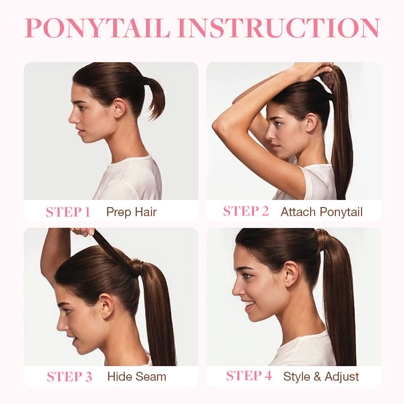 Human Hair Ponytail Extensions