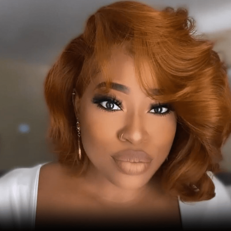 80% Off| Ginger Spice Orange Color 3D Body Wave 13x4 Pre Everything Lace Front Wigs Human Hair Wigs Flash Sale