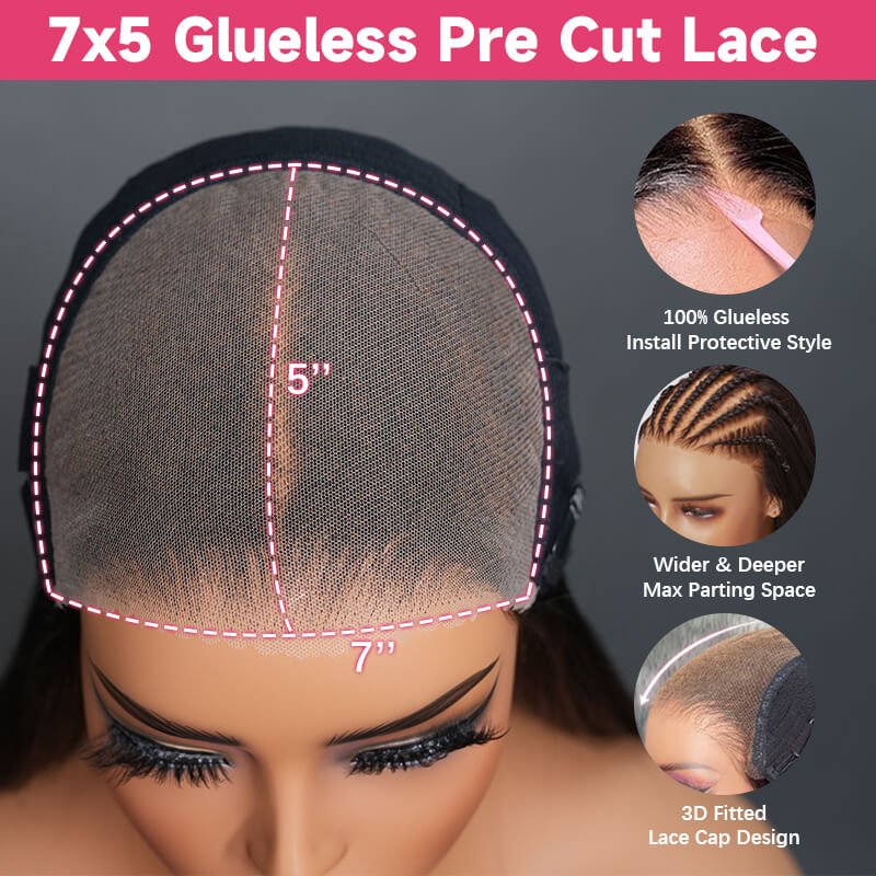 $199=30inch Tiktokers Recommend 180% Density Body Wave HD Lace Frontal Wig Upgrade Invisi Drawstring Glueless Wigs