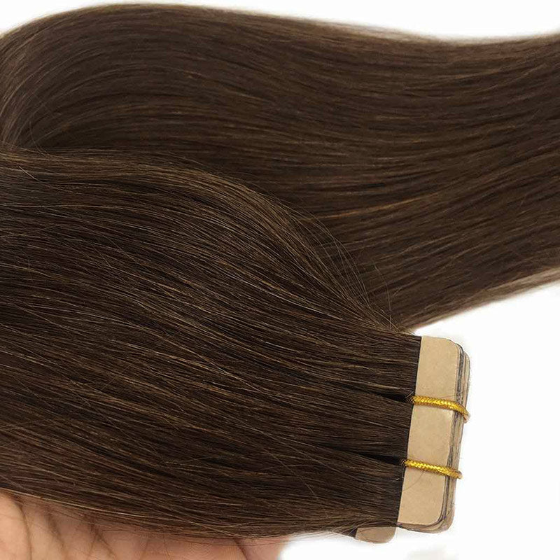 Chocolate Brown (4) Tape In