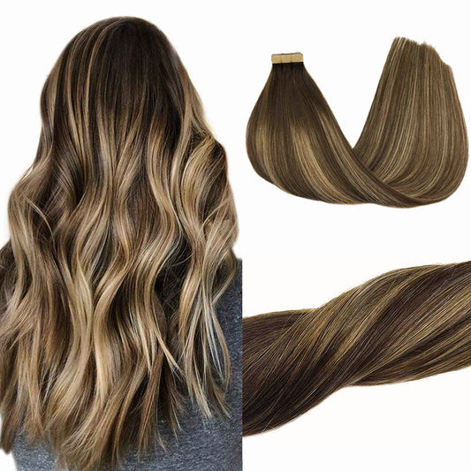 Honey Blonde Balayage (4/26/4) Tape In