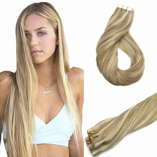 Light Blonde Highlights (16/22) Tape In