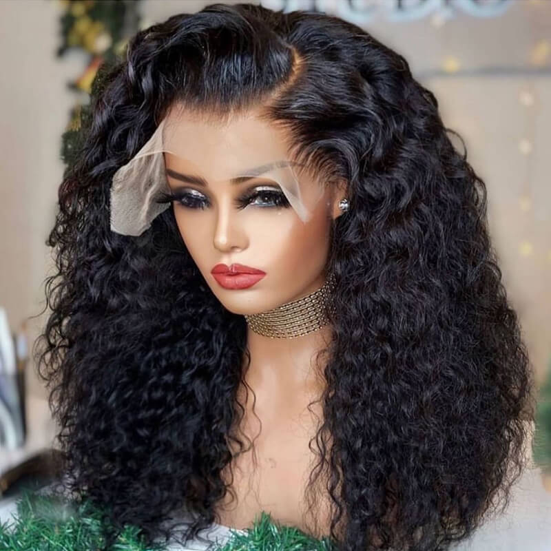 Jasperel Cheap 13x4 Full Frontal Short Straight Bob Wigs Curly Lace Frontal Human Hair Wigs For Girls